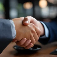 Agreement between people mediation and negotiation process, business deals teamwork diplomacy legal settlements peace agreements and professional collaboration concept, with copy space